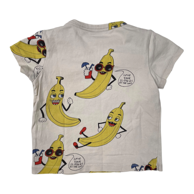 Mini Rodini t-shirt, banana | 68/74cm