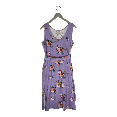 Kaiko belted tank midi dress, flower | woman L