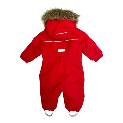 Reima toddler gotland snowsuit, tomato red | 74cm