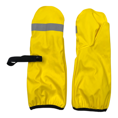 Reima puro rain mittens, yellow | 6-18m