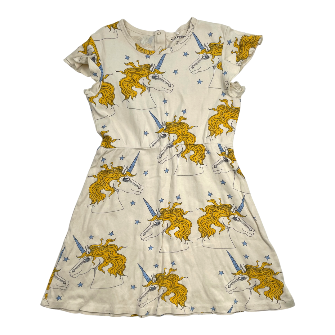 mini rodini unicorn dress Mini Rodini Unicorn Woven Long Dress