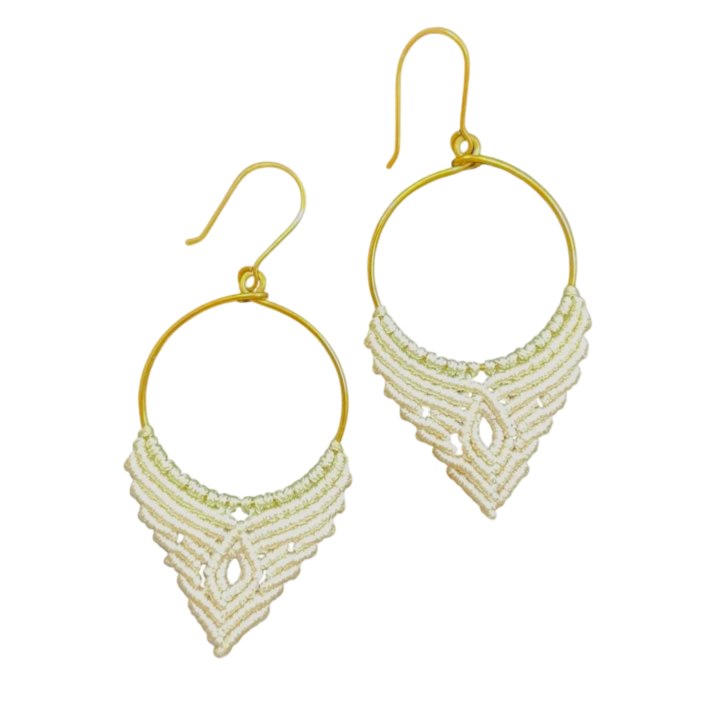 Kaiko Zoe Earrings White Ninyes Kaiko Zoe Earrings White Ninyes