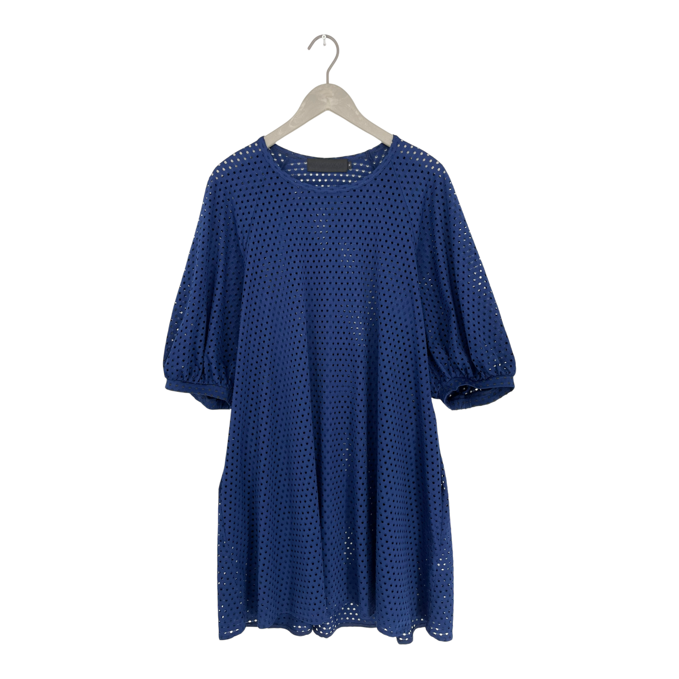 Vimma stripe mesh dress, navy blue | woman XL – Ninyes