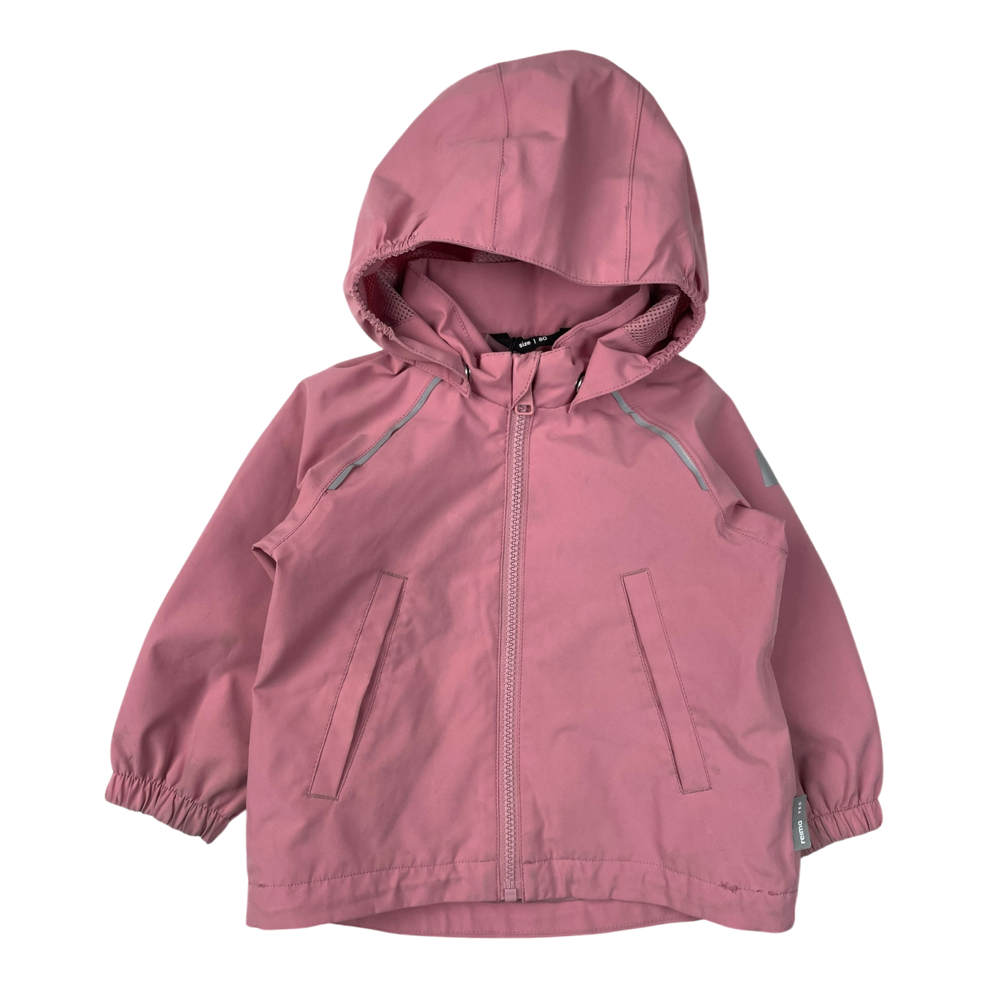 Reima hete shell jacket, blush rose | 80cm