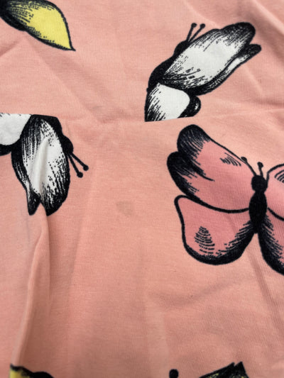 Blaa body dress, butterfly | 62/68cm