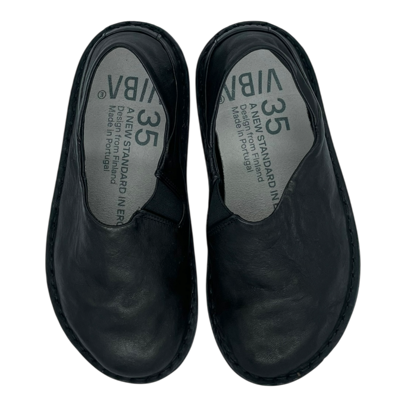 VIBAe Zuma leather shoes, preto black | 35 – Ninyes