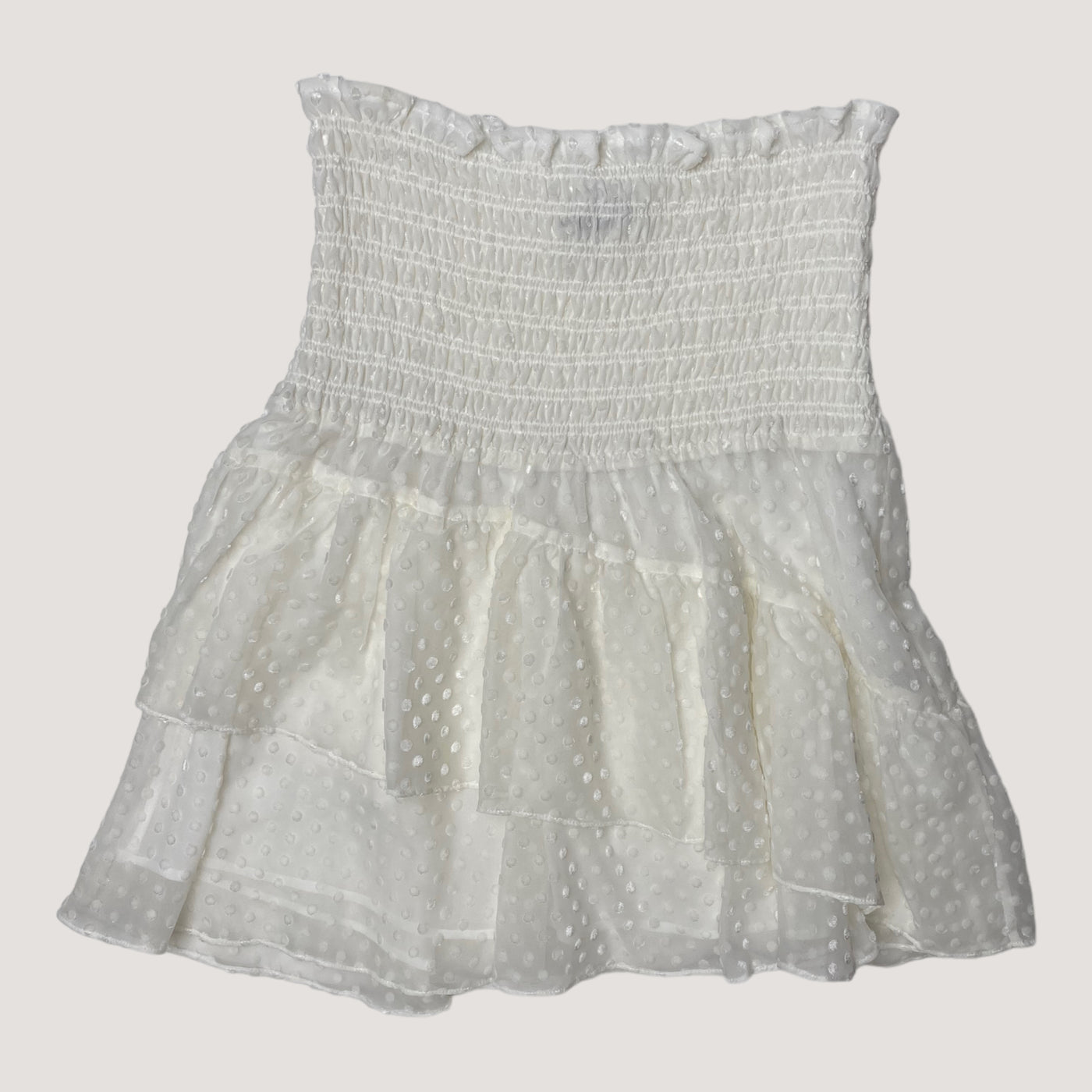 ruffle skirt, white | woman 34