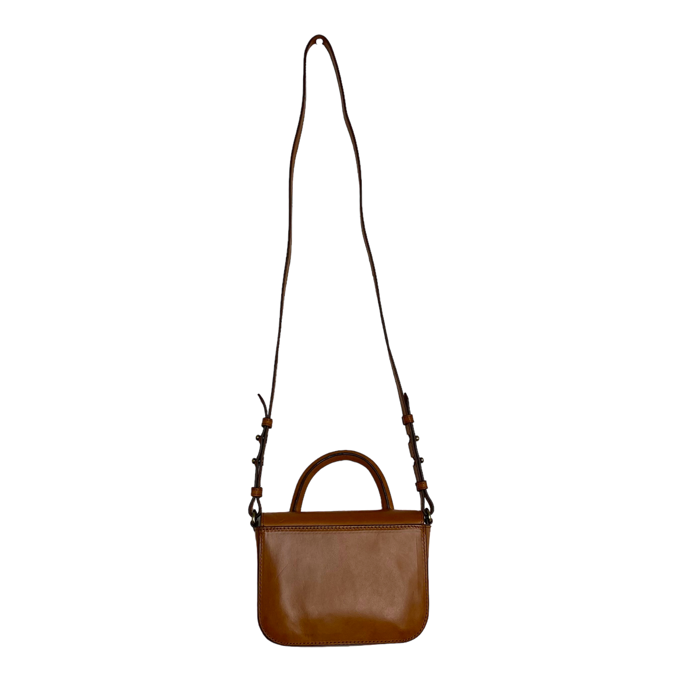 O My Bag classic leather Nano bag, cognac | small