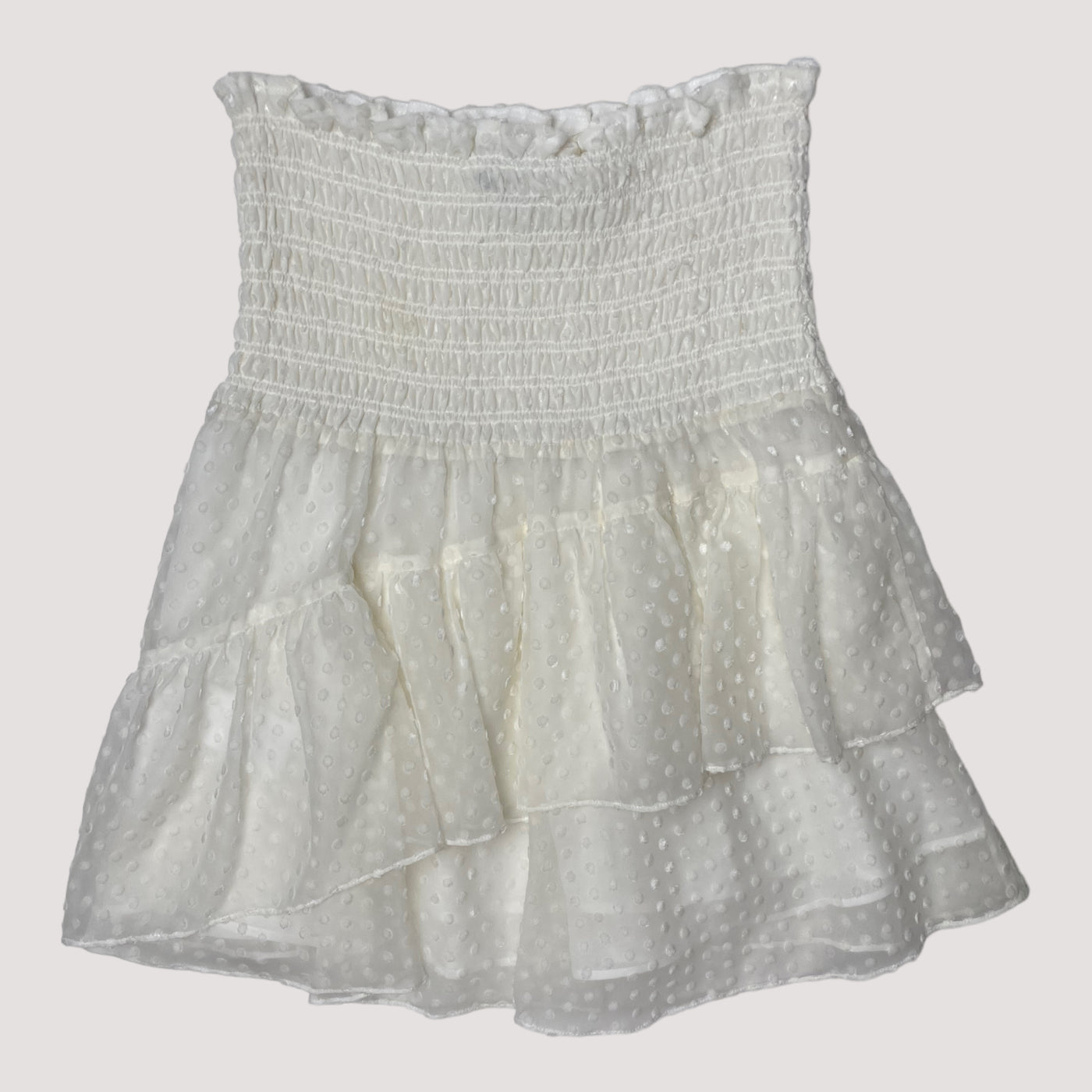 ruffle skirt, white | woman 34
