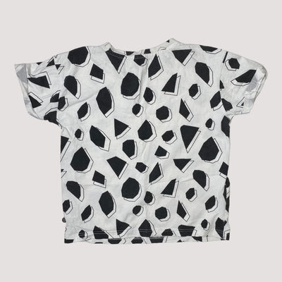 t-shirt, black/white | 122/128cm