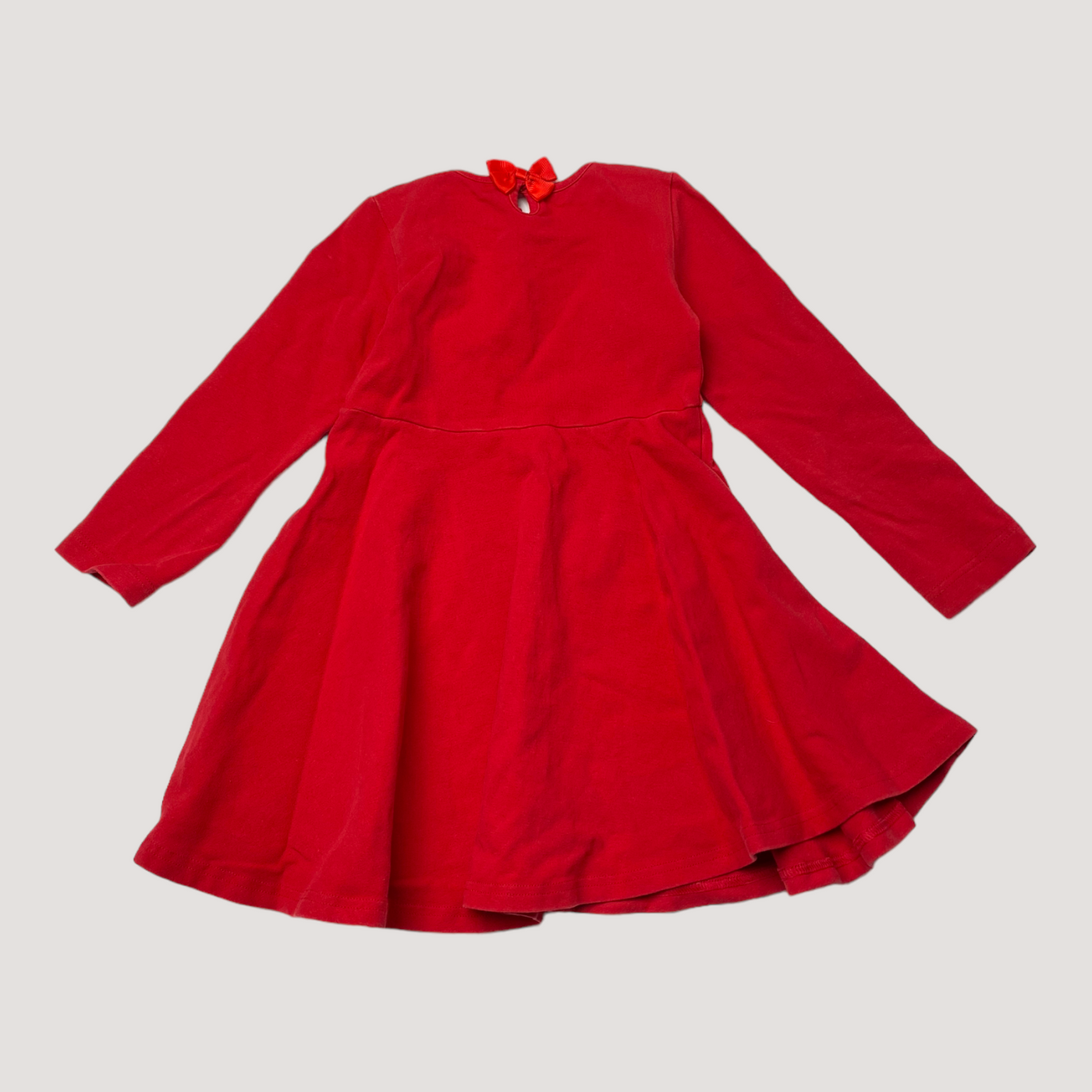 Metsola dress, red | 98/104cm