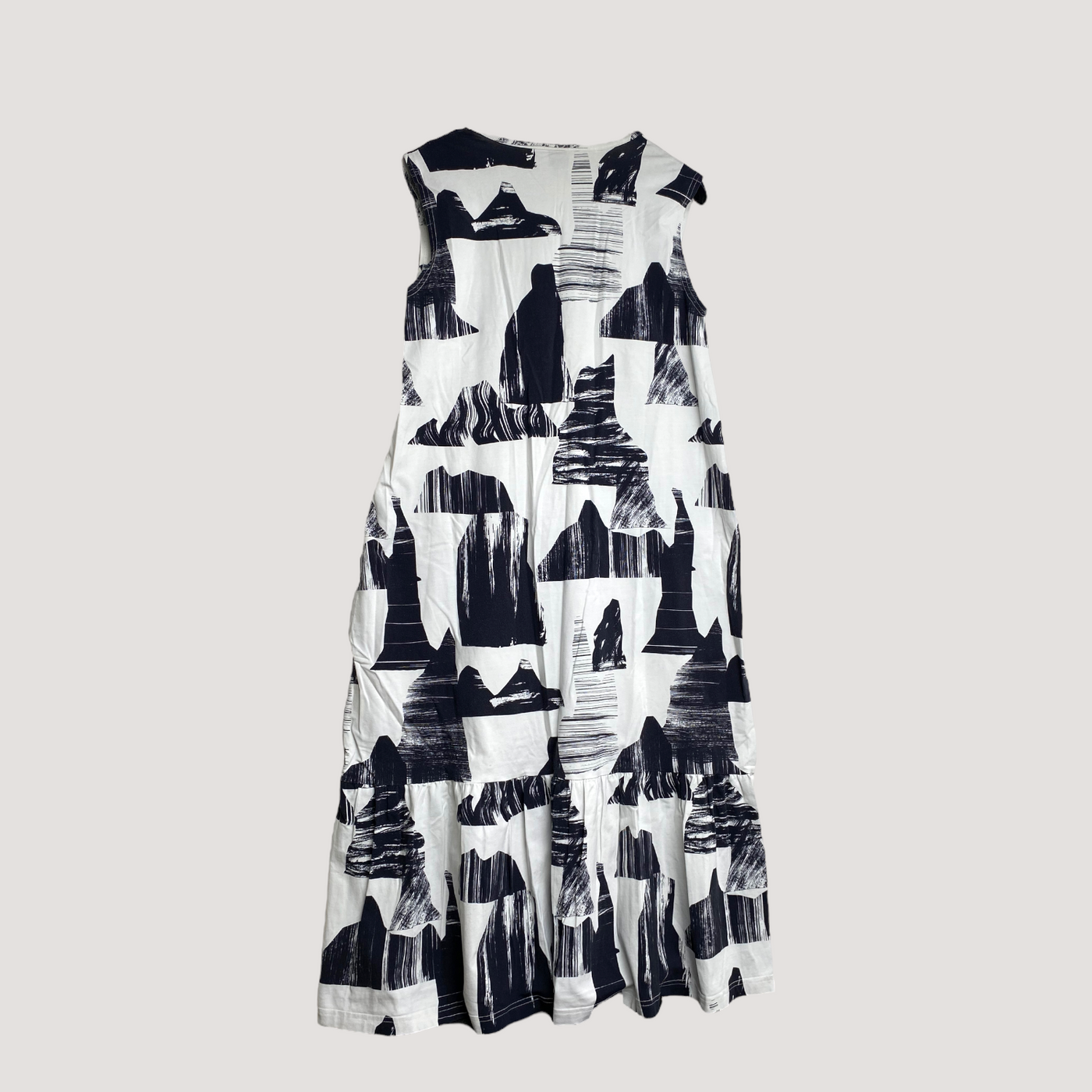Aarre sleeveless dress, black / white | woman L