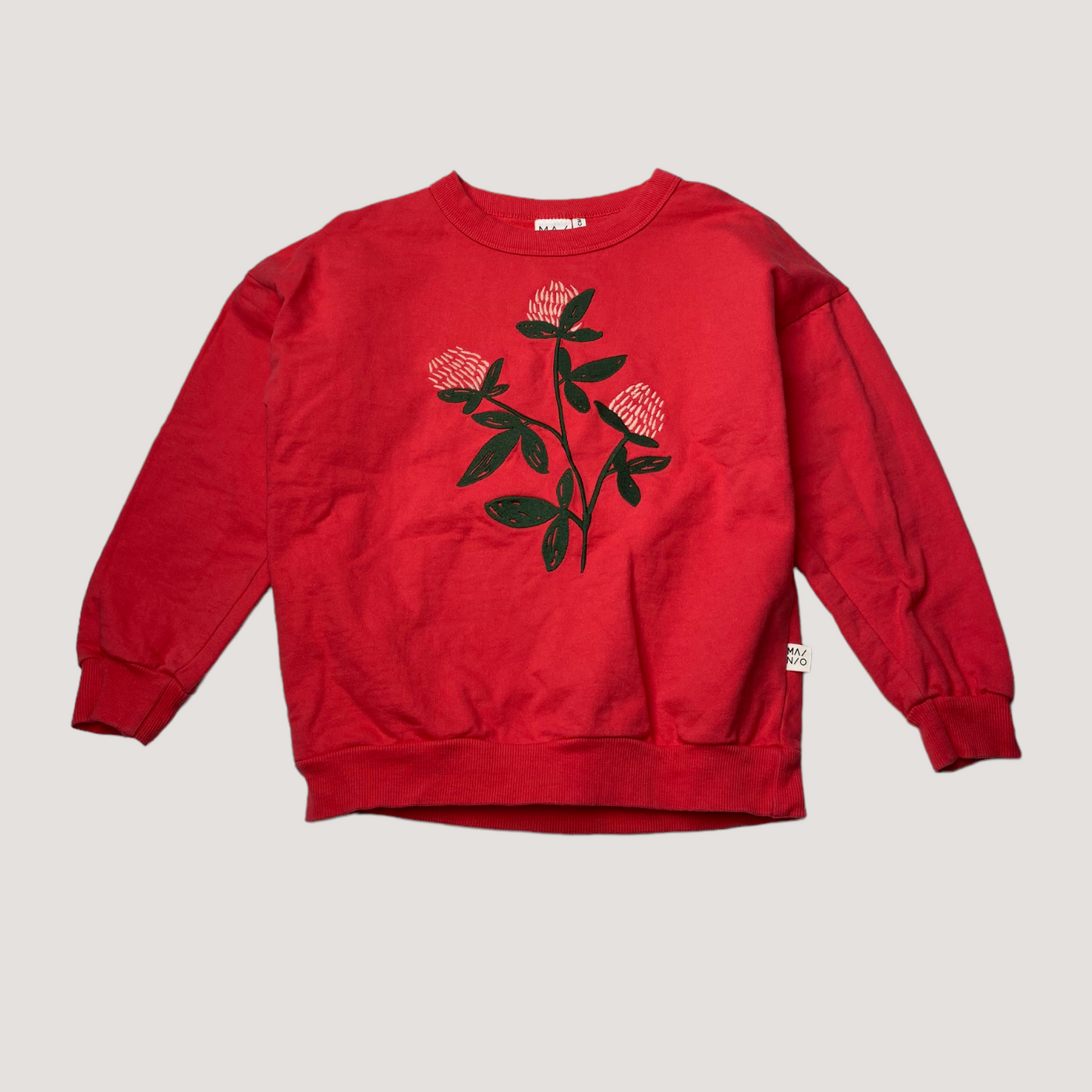 Mainio sweatshirt, clover | 122/128cm