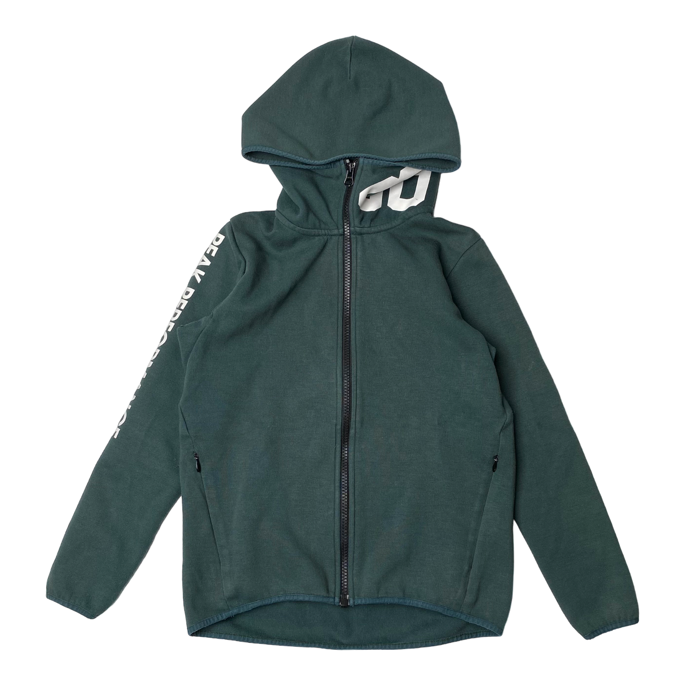 Peak Performance zip hoodie, midnight green | 140cm