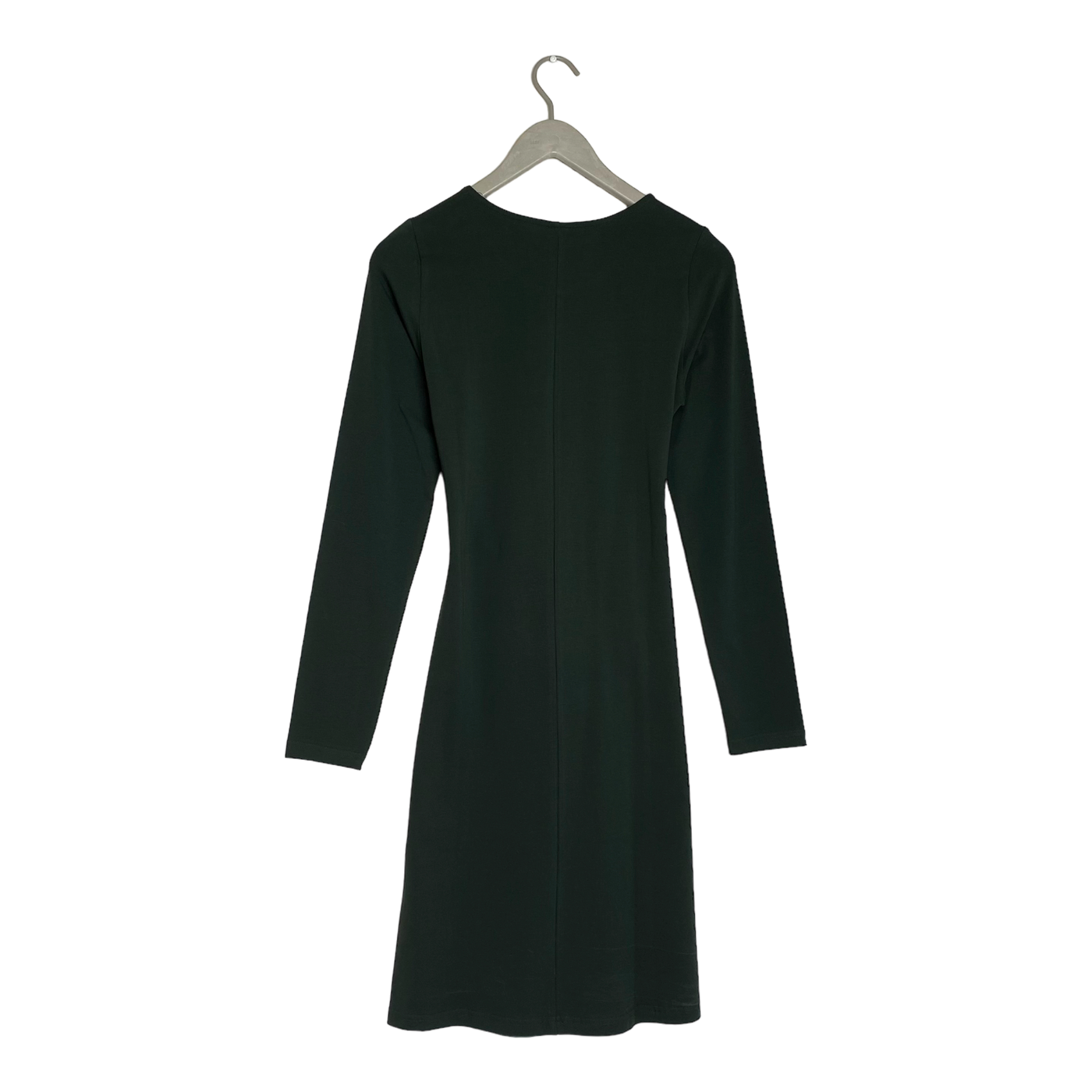 Kaiko belted dress, dark green | woman XS