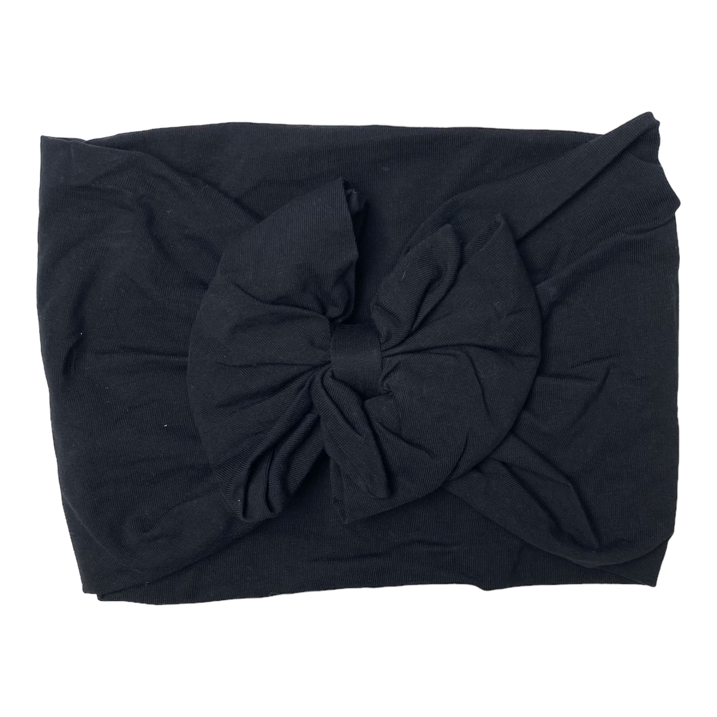 Kaiko bow headwrap, black | 5-8y