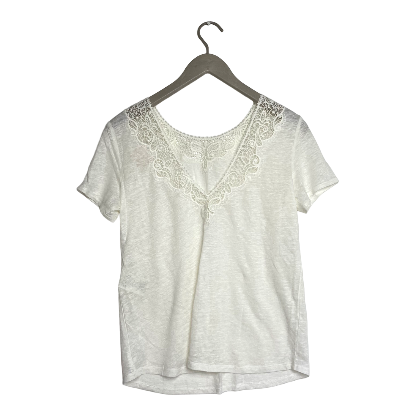 Sézane linen top, white | woman S