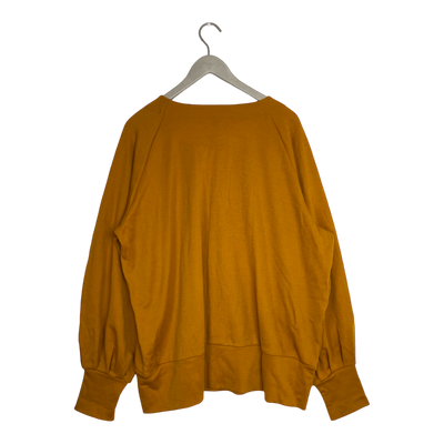 Ommellinen cardigan, orange | woman XXL