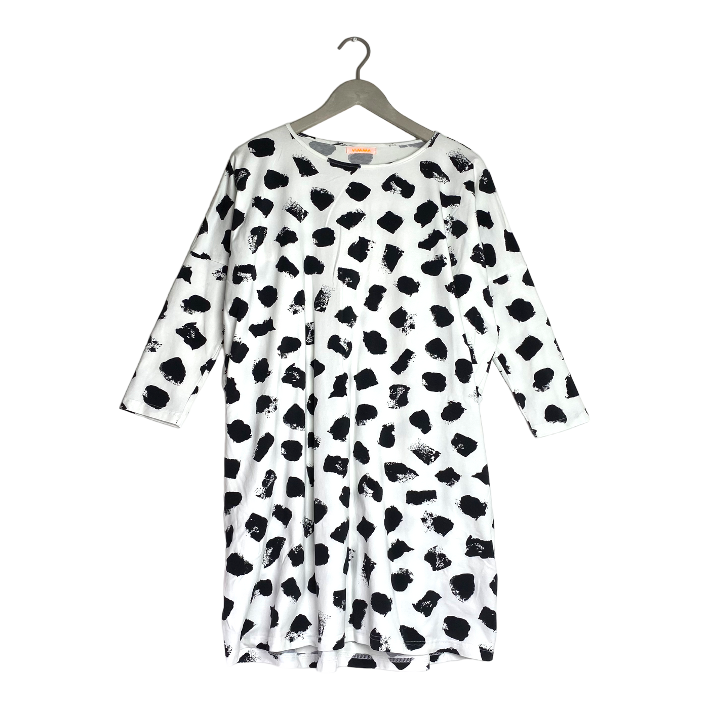 Vimma tunic dress, black and white | woman onesize