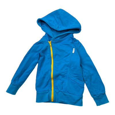 Gugguu zipper hoodie, blue | 116cm