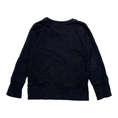 Gugguu sweatshirt, black| 110cm