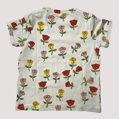 t-shirt, roses | 92/98cm