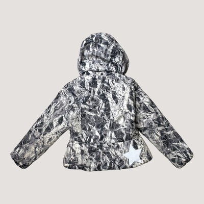 Molo hildegarde winter jacket, silver foil | 116cm