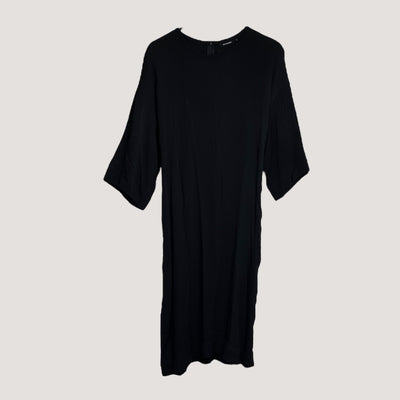 Marimekko todellinen woven dress, black | woman M