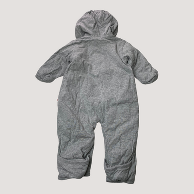 Reima baby cotton padded overall, grey | 68/74cm
