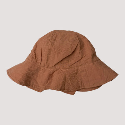 bucket sun hat, brown sugar | 1-2y