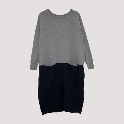 split dress, grey/black | woman XS