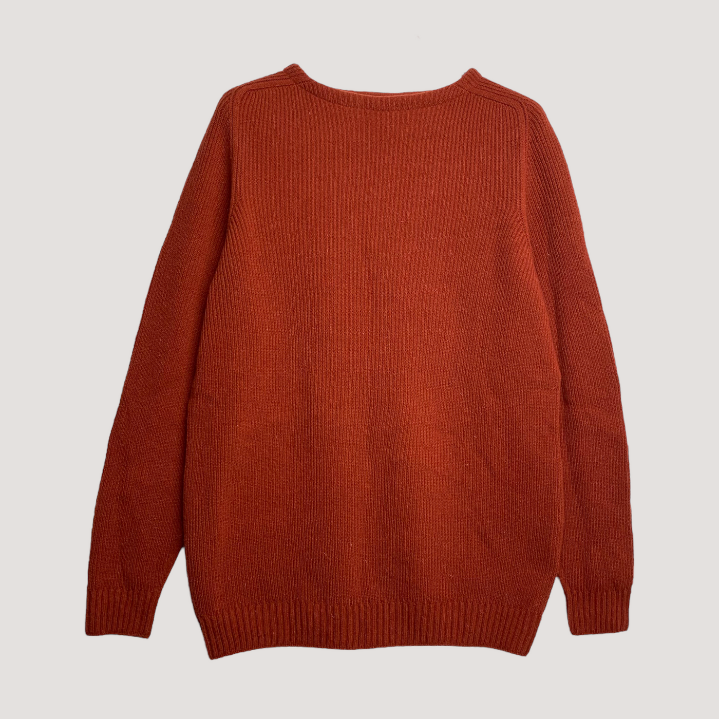 North Outdoor merino sweater, fire brick | woman L