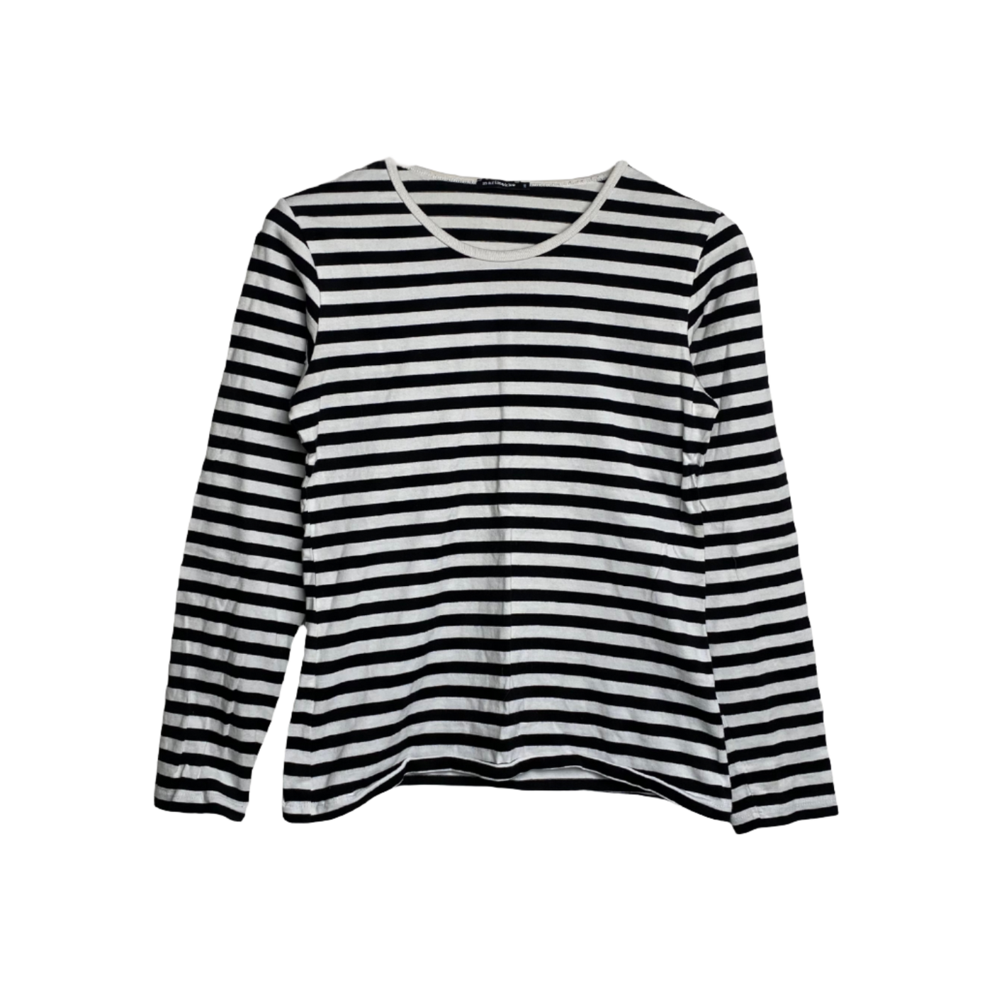 Marimekko stripe shirt, black/white | woman XS