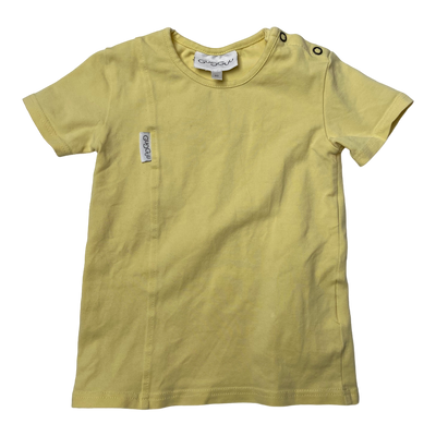 Gugguu t-shirt, lemon chiffon | 92cm