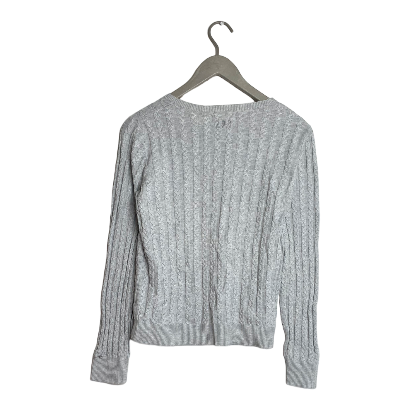 Odd Molly cable knit shirt, platinum | woman S