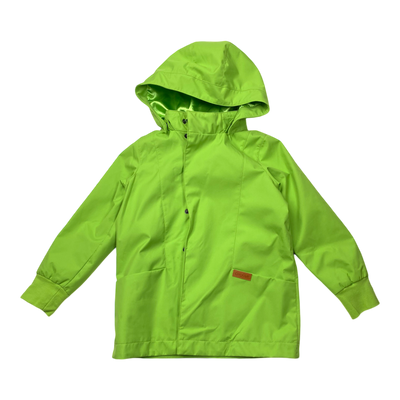 Gugguu flash midseason jacket, lime green | 116cm