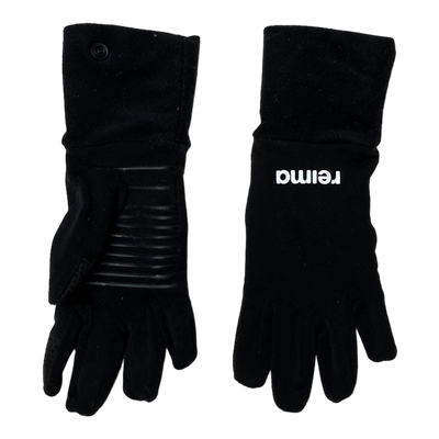 Reima gloves, black | 3/4 years