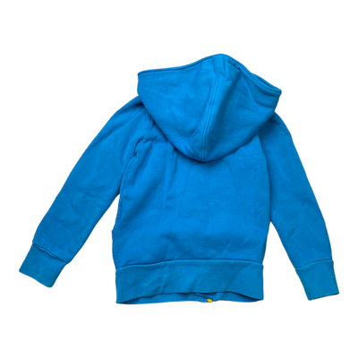 Gugguu zipper hoodie, blue | 116cm