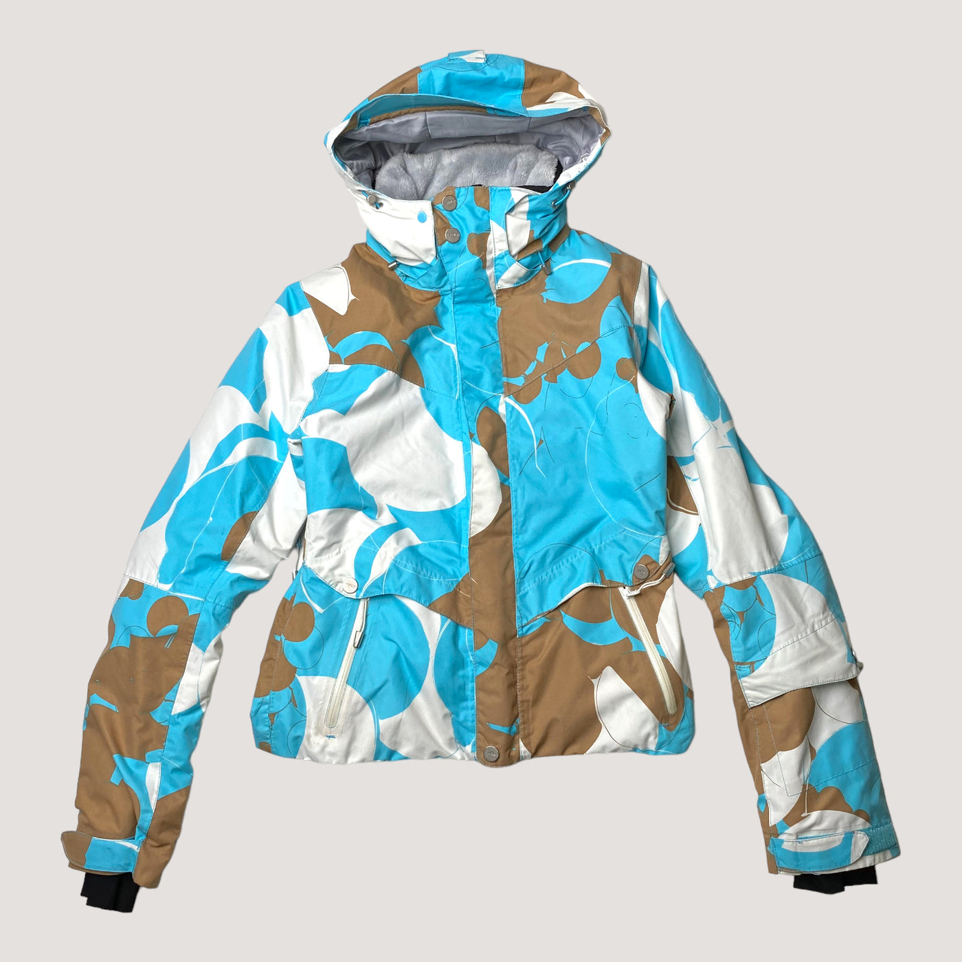 Halti ski jacket, deep sky blue/white | woman 36