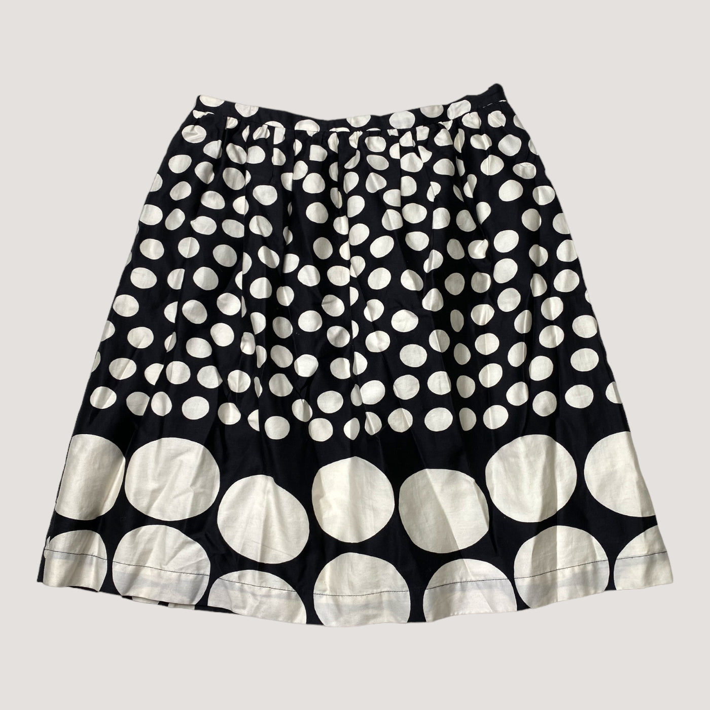 Marimekko Loneos skirt, black & white | woman 38