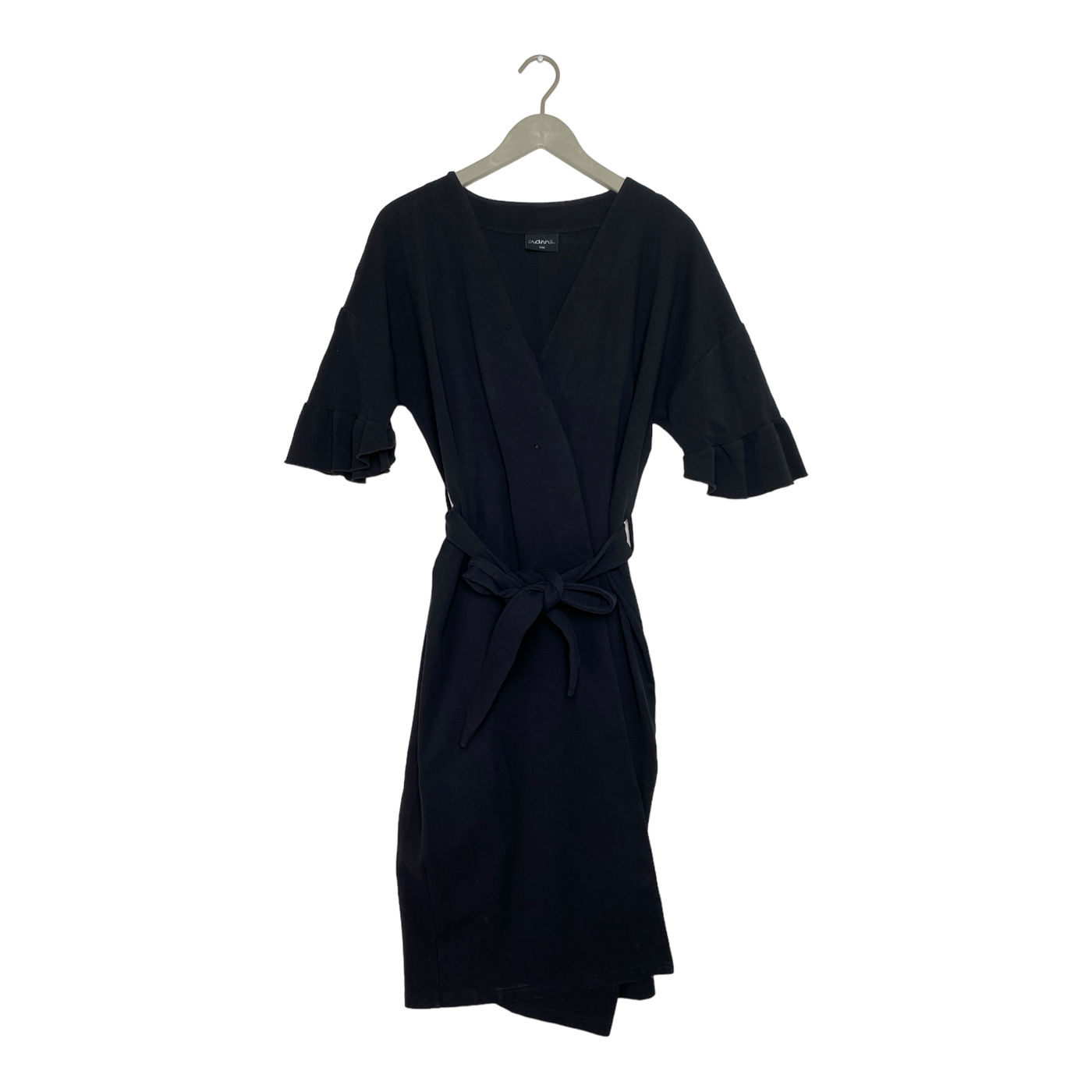 Aarre wrap dress, black | woman S/M