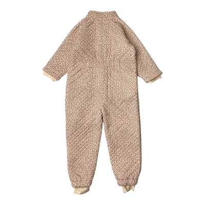 Konges Sløjd quilted midseason overall, flowers | 18m