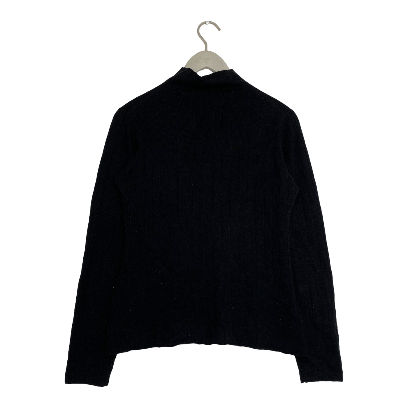 Kaiko turtle neck wool / cashmere knit, black | woman M