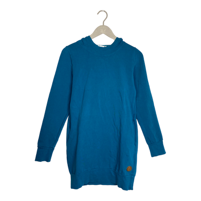 Blaa college hoodie, teal | woman XS