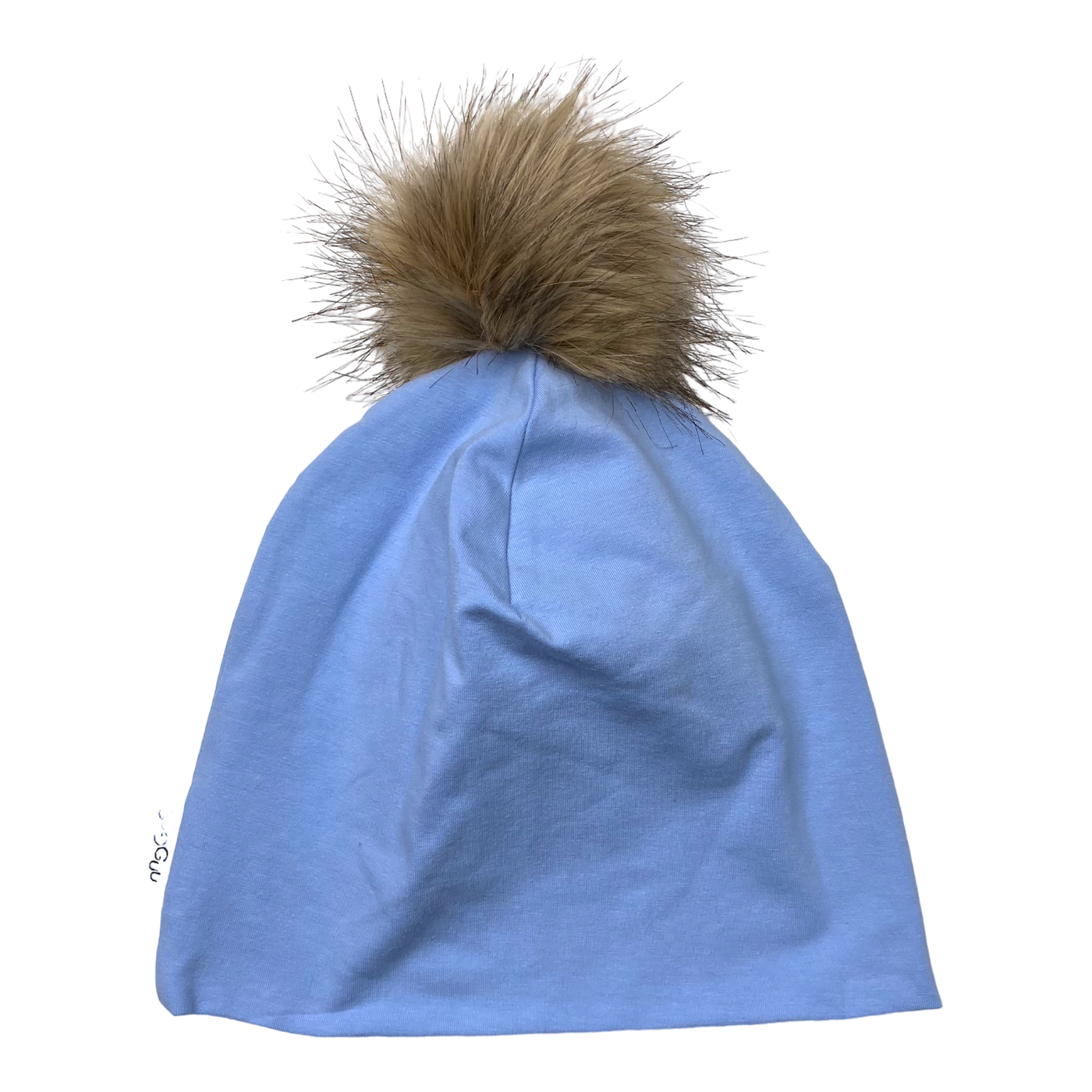 Gugguu furry soft beanie, riviera blue | 56cm+