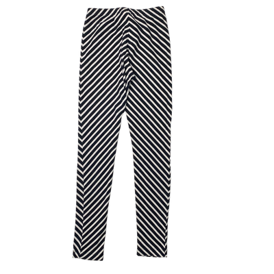 Papu stripe leggings, black/sand | 158/164cm