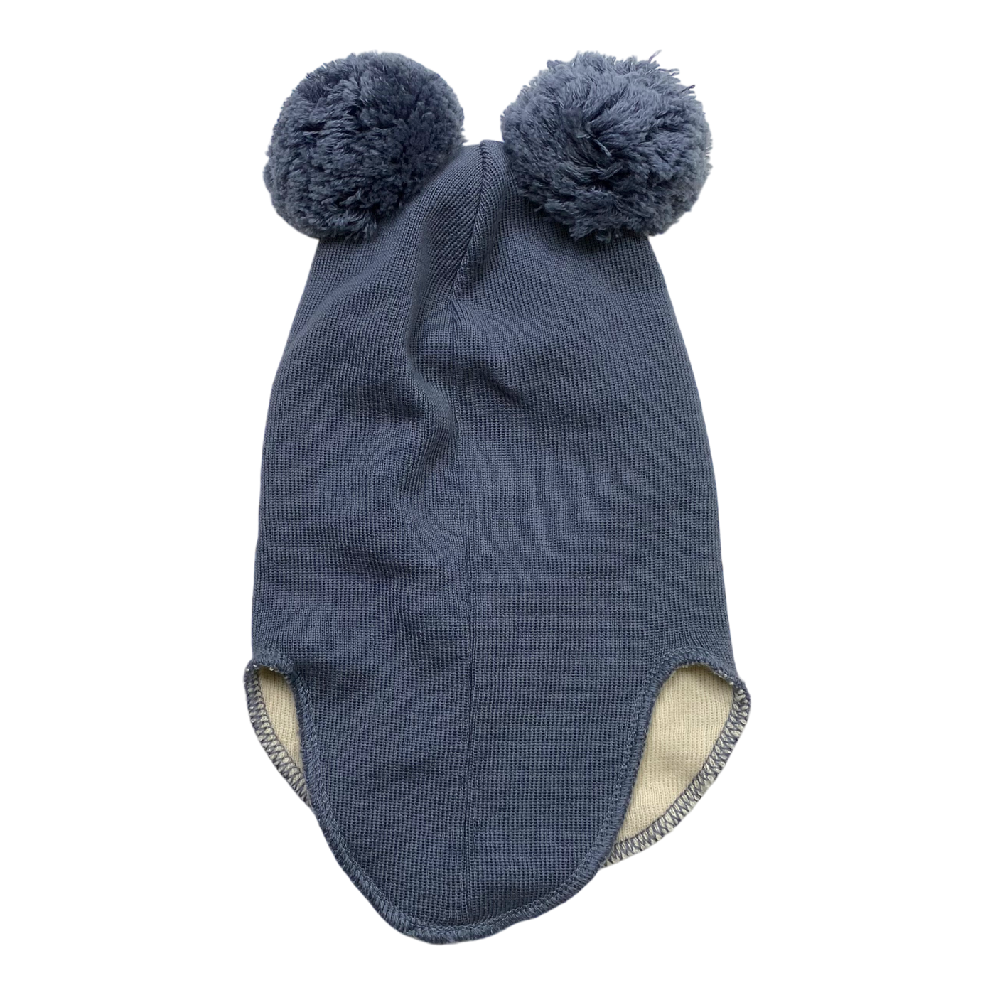 Gugguu merino pom balaclava, powder blue | 6-12kk