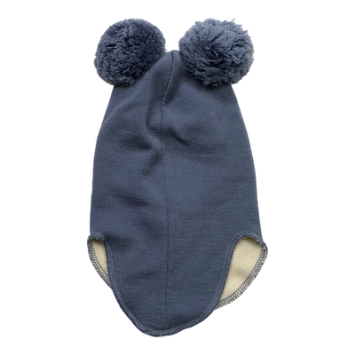 Gugguu merino pom balaclava, powder blue | 6-12kk