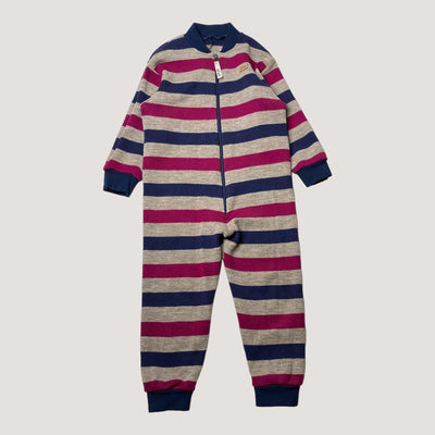 Kivat wool overall, stripe | 100cm