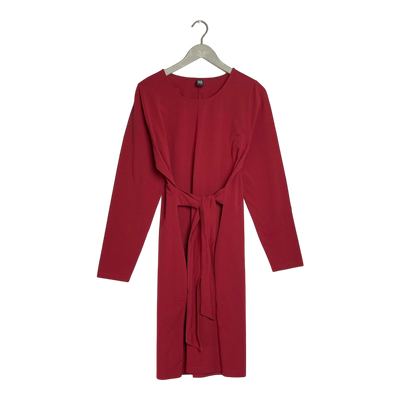 Kaiko belted dress, chili red | woman L